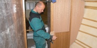 Montáž stěny